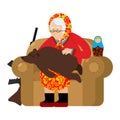 Russian Grandmother and bear are your pets. old woman