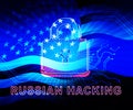 Russian Hacking Election Attack Alert 3d Illustration