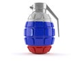 Russian hand grenade Royalty Free Stock Photo