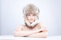 Russian hat Royalty Free Stock Photo