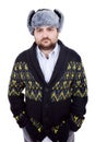 Russian hat Royalty Free Stock Photo