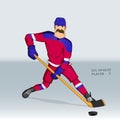 Russian ice hockey player