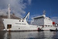 Russian Icebreaker - Scoresbysund - Greenland Royalty Free Stock Photo