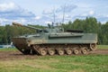 Russian infantry fighting vehicle BMP-3 close-up