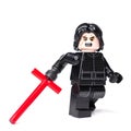 RUSSIAN, JANUARY 15, 2019. LEGO STAR WARS. Kylo Ren mini-figures of Lego Star Wars saga Royalty Free Stock Photo