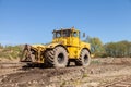 Russian Kirowez K 700 tractor on a track