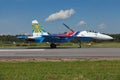 Russian Knights aerobatic group