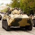RUSSIAN, KOZELSK, MAY 9, 2017, Victory Day, May 9. Military Para