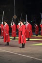Russian Kuban Cossacks parade