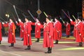 Russian Kuban Cossacks parade