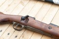 Antique Russian Mosin Rifle Royalty Free Stock Photo