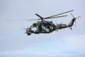 Russian-made attack helicopter