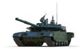 Russian Main Battle Tank. . Royalty Free Stock Photo