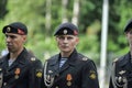 Russian Marines in uniform