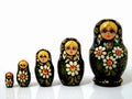 Russian Matrioska Royalty Free Stock Photo