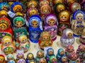 Russian matryoshkas Royalty Free Stock Photo