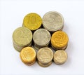 Russian metal coins Royalty Free Stock Photo