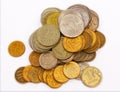 Russian metal coins Royalty Free Stock Photo