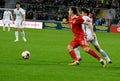 Russian midfielder Daler Kuzyayev and South Korean defender Chan