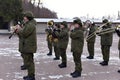 Russian military band