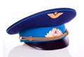 Russian military cap Royalty Free Stock Photo
