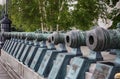 The Russian military guns of the XVII and XVIII centuries on the