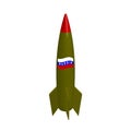 Russian military missile in the .