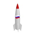 Russian military missile in the .