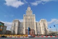 Russian Ministry of Foreign Affairs building, one of seven Stalinist skyscrapers in Moscow, Russia