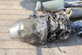 Russian missiles destroyed by Ukrainian army after Russian invasion