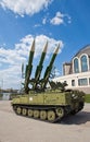 Russian mobile surface-to-air missile system 2K12M1 Kub-M1