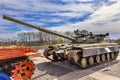 Russian Modern Tank Recent Conflict Monument Kiev Ukraine Royalty Free Stock Photo