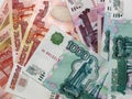 Russian money Royalty Free Stock Photo