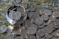 Russian coins Royalty Free Stock Photo