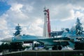 Russian Motherland -VDNKh Rocket and Su-27
