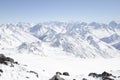 Russian Mountains, Elbrus Royalty Free Stock Photo