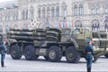 Russian multiple rocket launcher BM-30 Smerch