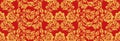 Russian national decor style seamless pattern