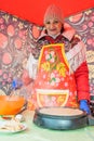 Russian national holiday of Shrovetide celebrations in the Kaluga region.