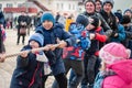 Russian national holiday of Shrovetide celebrations in the Kaluga region.