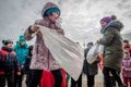 Russian national holiday of Shrovetide celebrations in the Kaluga region.