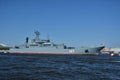 Russian Navy missile cruiser ship