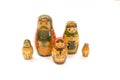 Russian nested doll family