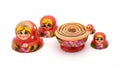Russian nested dolls.