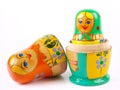 Russian nesting doll Royalty Free Stock Photo