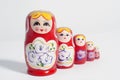 Russian nesting doll Royalty Free Stock Photo