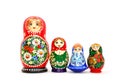 Russian Nesting Dolls Royalty Free Stock Photo