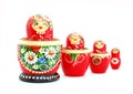 Russian Nesting Dolls Royalty Free Stock Photo