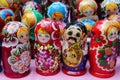 Russian nesting dolls Royalty Free Stock Photo