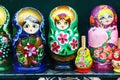 Russian Nesting Dolls, Prague Royalty Free Stock Photo